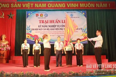 Khai mạc Trại huấn luyện kỹ năng, nghiệp vụ công tác đội