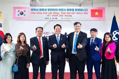 Bước tiến mới trong quan hệ hợp tác Lâm Ðồng - Hàn Quốc