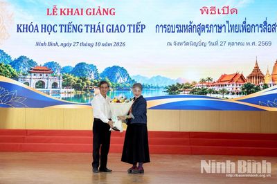 Trường Đại học Hoa Lư khai giảng lớp Tiếng Thái giao tiếp