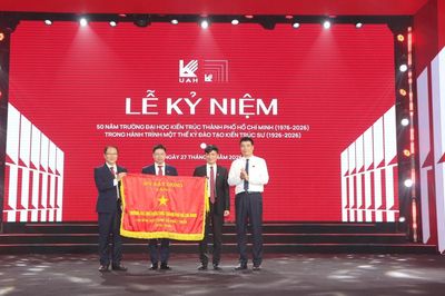Trường Đại học Kiến trúc TP.HCM: 50 năm vun đắp di sản, kiến tạo tương lai
