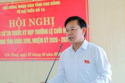 Cao Bằng: Cử tri kiến nghị tháo gỡ khó khăn về hạ tầng, nhân lực và an sinh xã hội