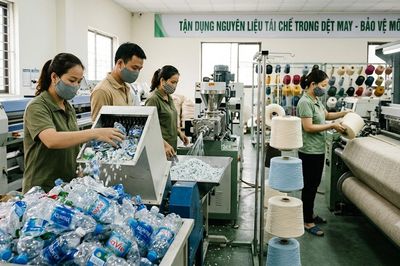 Nguyên liệu tái chế - 'Chìa khóa' nâng sức cạnh tranh cho ngành dệt may