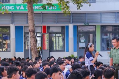 Cục Cảnh sát hình sự tuyên truyền phòng, chống vi phạm pháp luật trong trường học
