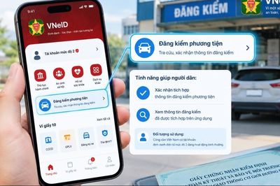 VNeID bổ sung tính năng đăng kiểm phương tiện, hỗ trợ tra cứu thông tin trên ứng dụng