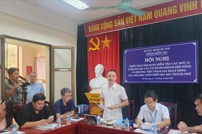 Hà Nội kiểm tra toàn diện xe hợp đồng đưa đón học sinh