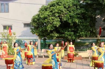 Xã Phù Đổng ra mắt mô hình điểm thiết chế văn hóa - khu thể thao thôn Kim Quan