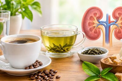 Caffeine trong trà, cà phê có ảnh hưởng đến thận? Bao nhiêu là phù hợp?