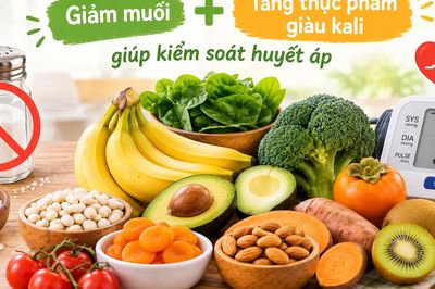 3 điều chỉnh chế độ ăn giúp kiểm soát huyết áp