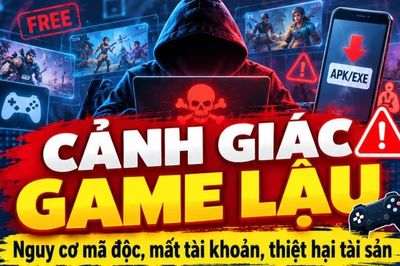 Cảnh báo nguy cơ mất an toàn thông tin và thiệt hại tài sản từ 'game lậu'