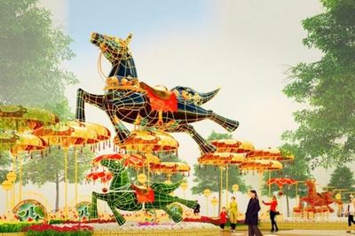 TP.HCM duyệt phương án thiết kế Đường hoa Nguyễn Huệ Tết Đinh Mùi 2027