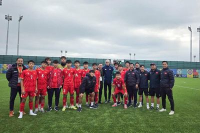 U15 Việt Nam lỡ cơ hội đi tiếp, Chủ tịch LĐBĐ Việt Nam động viên toàn đội