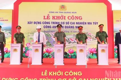 Quảng Ngãi khởi công xây dựng cơ sở cai nghiện ma túy