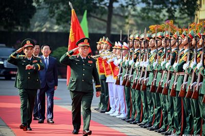 Đại tướng Nguyễn Trọng Nghĩa dự Lễ kỷ niệm 60 năm Ngày truyền thống Học viện Kỹ thuật Quân sự