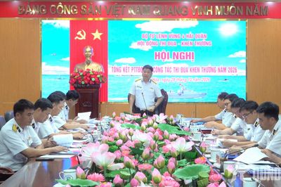 Vùng 4 Hải quân có nhiều tập thể, cá nhân được khen thưởng