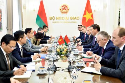 Việt Nam-Belarus tăng cường tin cậy chính trị, thúc đẩy hợp tác trên các lĩnh vực