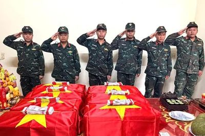 Tuyên Quang: Quy tập 14 hài cốt liệt sĩ tại xã Thanh Thủy