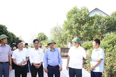 Phó Chủ tịch Bắc Ninh kiểm tra tiến độ triển khai các chương trình mục tiêu quốc gia