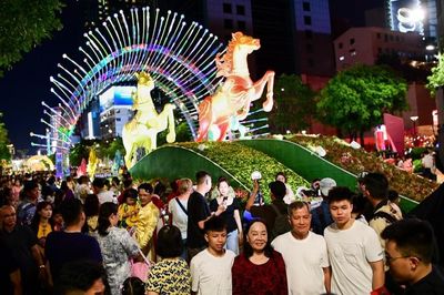 TPHCM phê duyệt phương án thiết kế Đường hoa Nguyễn Huệ Tết Đinh Mùi 2027