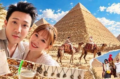 Theo chân sao Việt đến Ai Cập - miền đất của các Pharaoh