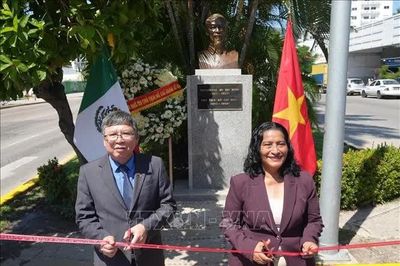 Truyền thông Mexico nhấn mạnh ý nghĩa công trình tôn tạo tượng Chủ tịch Hồ Chí Minh tại Acapulco