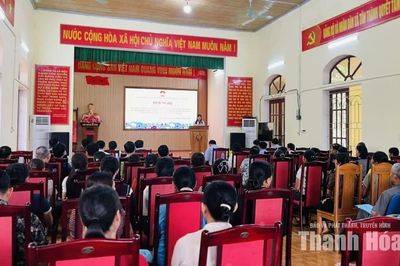 Ra mắt mô hình “Khu dân cư sáng, xanh, sạch, đẹp, an toàn” tại xã Tân Thành