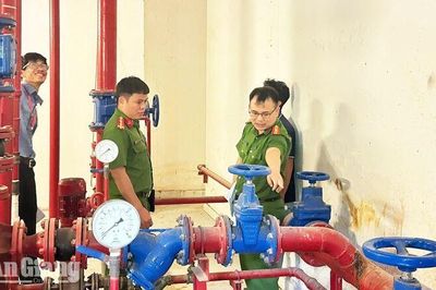 An Giang: 34/44 công trình phòng cháy, chữa cháy đã cập nhật thông tin vào cơ sở dữ liệu
