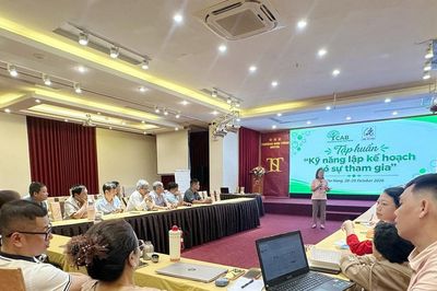 Tập huấn kỹ năng lập kế hoạch hoạt động cho hội người khuyết tật cơ sở