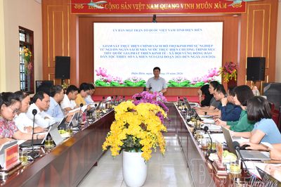 Giám sát việc thực hiện chính sách thuộc chương trình mục tiêu quốc gia