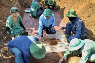 Quy tập thêm 4 hài cốt liệt sĩ tại xã Ia Dom