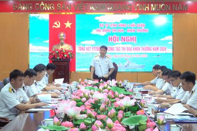 Vùng 4 Hải quân tổng kết phong trào thi đua quyết thắng và bình xét khen thưởng năm 2026