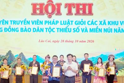 Đội thi xã Y Tý xuất sắc giành giải Nhất Hội thi “Tuyên truyền viên pháp luật giỏi các xã khu vực III vùng đồng bào dân tộc thiểu số và miền núi” năm 2026