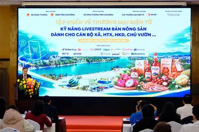Lâm Đồng thúc đẩy thương mại điện tử ở cơ sở