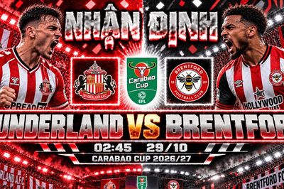 Nhận định bóng đá Sunderland vs Brentford: Igor Thiago thử thách hàng thủ chủ nhà