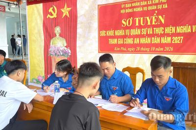 Kim Phú: Khám sơ tuyển sức khỏe nghĩa vụ quân sự và Công an nhân dân