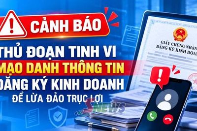 Cảnh báo thủ đoạn tinh vi mạo danh thông tin đăng ký kinh doanh để lừa đảo trục lợi