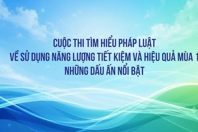Cuộc thi tìm hiểu pháp luật về sử dụng năng lượng tiết kiệm và hiệu quả mùa 1 - những dấu ấn nổi bật