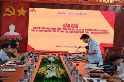 Ninh Bình: Đảng bộ xã Ngân Hà lãnh đạo chuyển đổi số đưa Nghị quyết vào cuộc sống