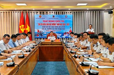 Tuyên truyền pháp luật biển, đảo qua Cuộc thi 'Em yêu biển, đảo quê hương'