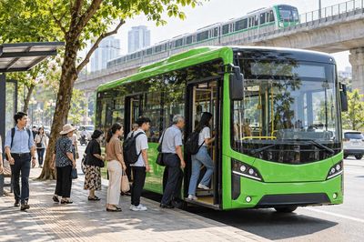 Đi phương tiện công cộng: Lợi cho mình, tốt cho cộng đồng