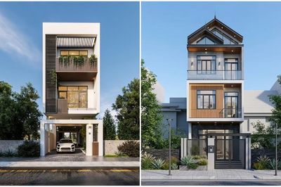 6 mẫu nhà phố 3 tầng hiện đại thịnh hành 2026