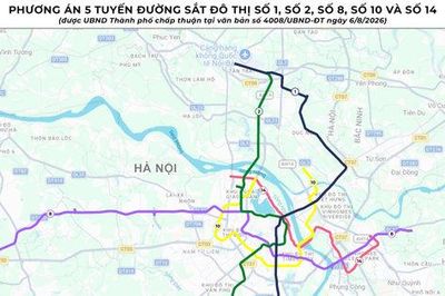 Hà Nội đề xuất cơ chế đặc thù xây dựng 5 tuyến đường sắt đô thị