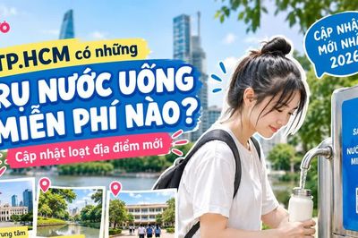 TP.HCM lắp trụ nước uống miễn phí cho người đi đường, đặt ở những địa điểm nào?
