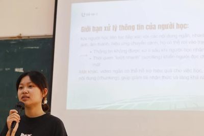 Thuyết trình ở Đại học: Sinh viên cần được hướng dẫn, không phải 'tự bơi'