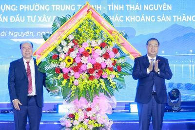 Thái Nguyên: Khởi công 5 dự án, công trình quy mô hơn 7.000 tỷ nhân kỷ niệm 195 năm thành lập tỉnh