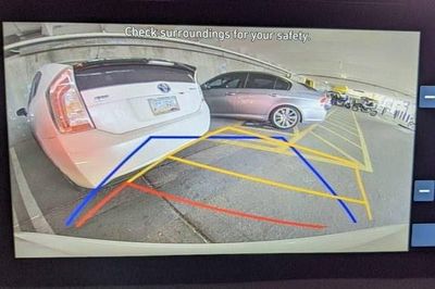 Các vạch xanh, vàng, đỏ ở camera lùi có tác dụng gì?