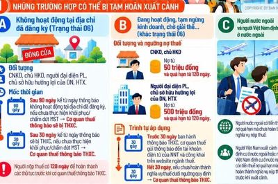 Chủ động thực hiện nghĩa vụ thuế, tránh gián đoạn hành trình xuất cảnh