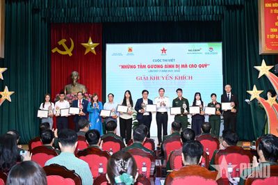 Tác giả, tác phẩm đoạt giải và nhân vật được tôn vinh trong Cuộc thi viết 'Những tấm gương bình dị mà cao quý' lần thứ 17 (năm 2025-2026)