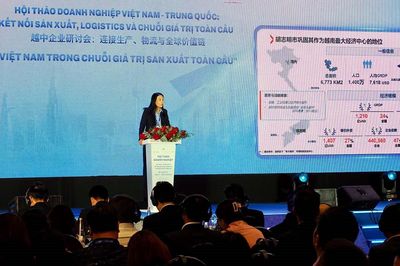 Việt Nam - Trung Quốc: Kết nối sản xuất, logistics và chuỗi giá trị toàn cầu