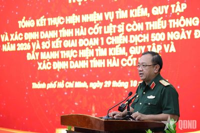 TP Hồ Chí Minh: Tiếp tục huy động nguồn lực, ứng dụng công nghệ tìm kiếm hài cốt liệt sĩ