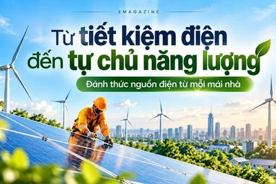 Đánh thức nguồn điện từ mỗi mái nhà